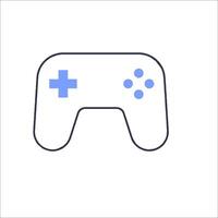 A game controller icon on a white background vector