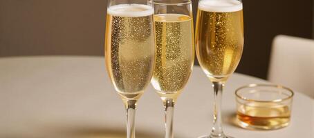 Celebrate sober living with festive nonalcoholic bubbles Shortened from Join Dry January and toast to your sobriety with sparkling alcoholfree beverages photo