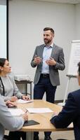 Professional business coaching for employees seeking skill improvement and motivation towards career success photo