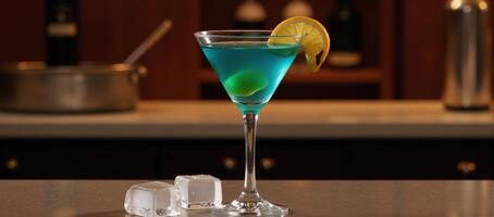 A sophisticated cosmopolitan cocktail on a stylish glass backdrop included photo