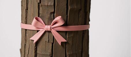 Carvedtree resembles a pink ribbon photo