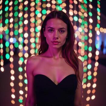 Shimmering particle abstract backdrop perfect for all fashion parties celebrations or clubs photo