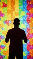 Rainbowcolored abstract background with gay pride theme Wallpaper Pattern photo