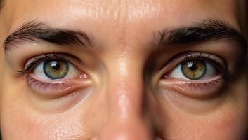 Vibrant Pridethemed image featuring stylized eyes representing rainbow symbolism photo