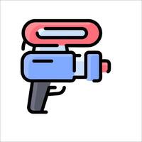 A spray gun icon on a white background vector