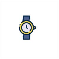 A watch icon on a white background vector