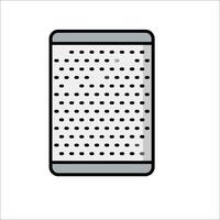 A grinder with a dot pattern on it vector