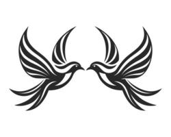 Creative Bird Logo Design for Branding and Illustrations vector