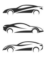 Professional Car Silhouette Vectors for Scalable Branding and Logo Design