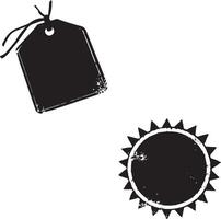 jagged irregular shape silhouette vector