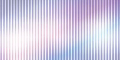 Trendy background of ribbed glass effect. Gradient banner with holographic texture. Iridescent plastic texture with striped overlay. illustration vector