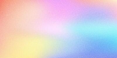 Color gradient gritty noise background with grain vector