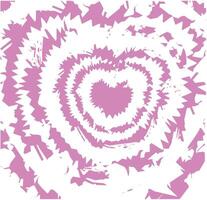 light purple and white abstract tie dye with a heart vector