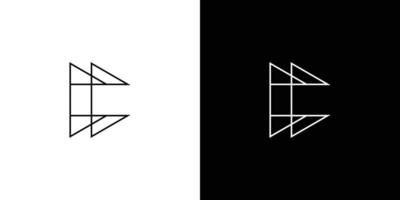 Modern and unique C logo design vector