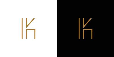 Simple and Unique K logo design vector