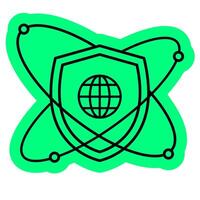 Cyber Security Illustration vector