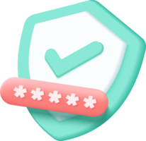 The icon for a shield with a check mark png