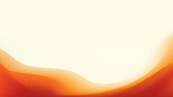 Abstract Orange and White Gradient Background vector