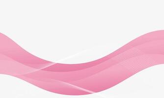 Abstract Pink Wave Background Design Template vector