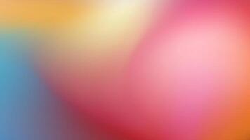 Abstract Blurred Gradient Background with Yellow, Blue, Pink vector