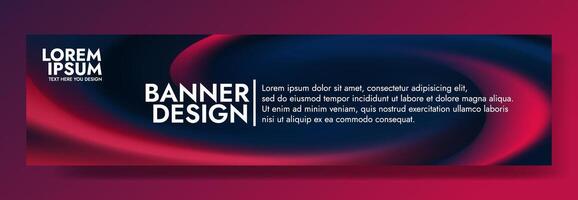 Abstract background with Red and Blue Swirl vector