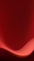 Abstract Red Gradient Background with Curved Lines vector