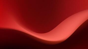 Abstract Red Gradient Background with Curved Line vector