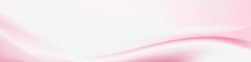 Abstract Pink Gradient Background with Smooth Curves vector