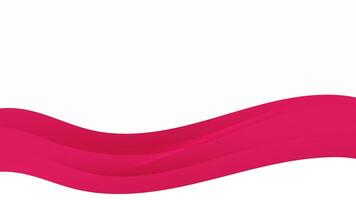 Abstract Pink Wave Design Background Template vector