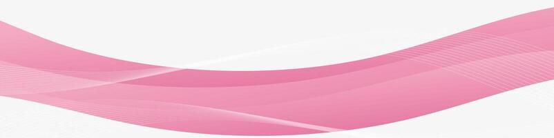 Abstract Pink Wave Background Design Template vector