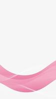 Abstract Pink and White Wave Design Background vector