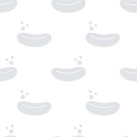 Soap cartoon seamless pattern, . vector