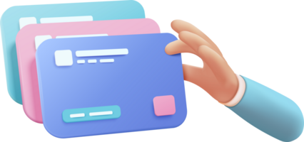 A hand holding a folder with a file in it png