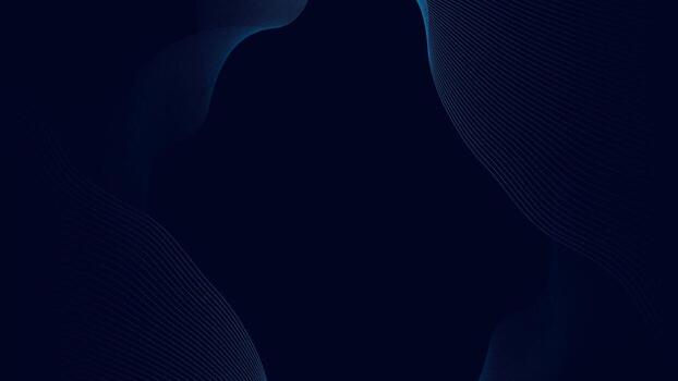 Blue Abstract Background with Dynamic Effect. Futuristic Technology Style. Illustration. vector
