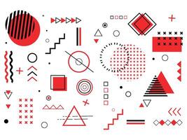 Geometric Shapes Design vector