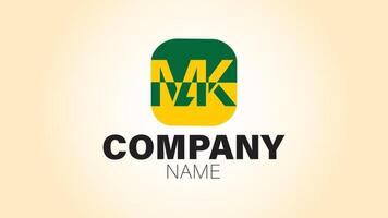 The logo for a company called mk vector