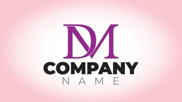 DM Business Logo, Graphic elements vector