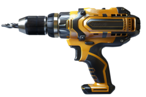 High-quality cordless power drill with a sleek design and durable build, ideal for home improvement projects and professional use. png