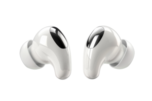 Truly wireless earbuds with active noise cancellation, providing a superior listening experience. png