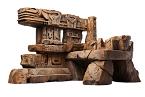A large rock formation with a hole in the middle. The rock formation is made of stone and has a rough texture png