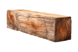 A large log with a hole in the middle. The log is brown and has a rough texture png