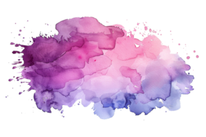 A splash of paint with purple and pink colors. The colors are bright and vibrant, creating a sense of energy and excitement. The splatter effect adds a sense of movement and spontaneity to the image png