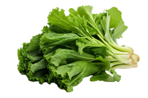 A bunch of green leafy vegetables. The leaves are fresh and crisp. The vegetables are arranged in a pile png