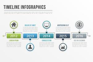 Timeline infographics template, workflow, process infographics vector