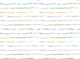 Chalk color handwriting lines, brush strokes, crayon pencil underlines. Seamless pattern. Sketch Charcoal straight horizontal lines. Scribble bright strokes. Grunge smears, thin and thick vector