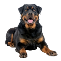 Rottweilers full body isolate on transparency background png