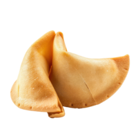 fortune cookie side view isolate on transparency background png
