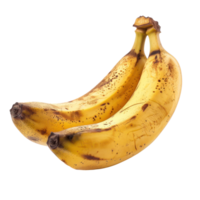 Banana, studio shot isolate on transparency background png