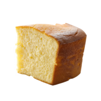 Poundcake side view full length isolate on transparency background png