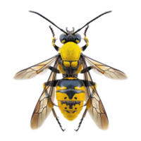 Hymenoptera front view full body isolate on transparency background png